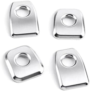 2014 2015 For BMW X5 F15 Door Lock Pin Pins Cover Trim Decoration 4pcs ABS Matte