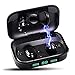 Bluetooth Headphones, STOGA H01 Plus Wireless Earbuds IPX7 Waterproof Earphones TWS【True Wireless Stereo】 in-Ear Built-in Mic Headset with Noise Cancelling Stereo Sounding for Sport, Black