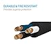 MAKETECH Aluminum 4-Outlet Surge Protector Power Strip with 4 USB Smart Charging Ports (6A/30W) and 5 Feet Heavy-Duty Power Cord, for Home, Office, Nightstand, Workbench & Dresser (Space Gray)