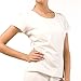 Women's Round Neck Cap Sleeve Shirt