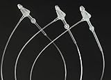 SIDAZON 7 Inch 500 Pcs Plastic Fasteners Hang Tags