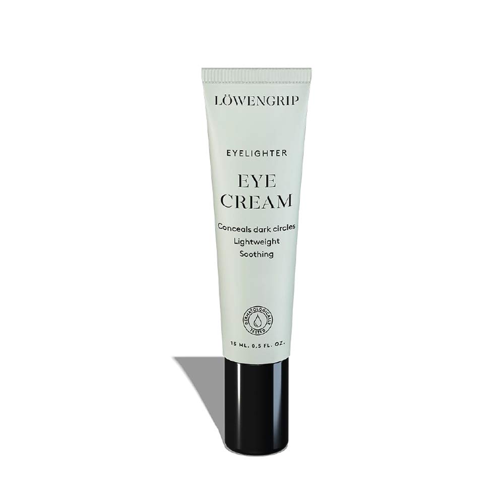 Löwengrip, Eyelighter Feather Light Eye Cream Quinoa Extract. Reduce puffiness, dark circles & bags. Boosts production of collagen, All skin types + sensitive. 15ml