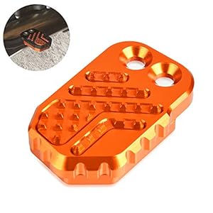 790 Adventure Sports voetremhendel verlenging achter voor 790 Adventure R S 2019 2020 oranje + oranje