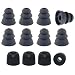 Black, Medium - Earphones Plus Brand Replacement Earphone Cushions: 2 Pair Memory Foam Earbuds and 4 Pair Triple Flange Earphone Tips (Please See Product Details for Connector Sizes)