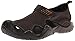 crocs Men's Swiftwater Sandal, Espresso/Espresso, 9 M US