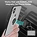 ICONFLANG for iPhone Xs Max Case, Ultra-Slim iPhone Xs Max Case with Ring Holder Stand Compatible Magnetic Car Mount Cover Case for Apple iPhone Xs Max (2018) 6.5 inch - Translucent