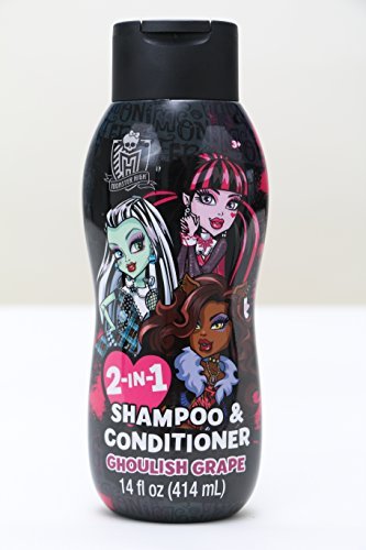 Monster High 2-in-1 Shampoo & Conditioner 14oz Ghoulish Grape