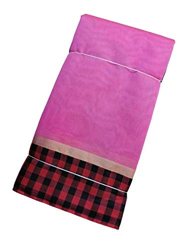 Kottanchi Check Border, Womens Kotta Cotton Saree