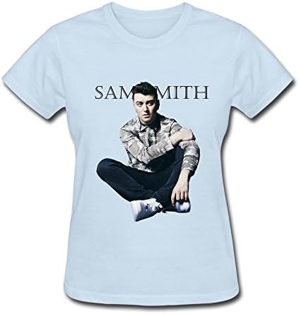 KaiOu Sam Smith Women's Crew T-shirt XS SkyBlue