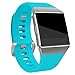 Maledan Replacement Bands Compatible for Fitbit Ionic, Teal, Large