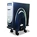 Kantek CS270B Deluxe Mobile CPU Stand, 12w x 12d x 18h, Black