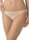 Jockey Women's Underwear No Panty Line Promise Tactel String Bikini, black, 5