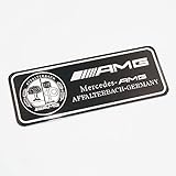 US85 Direct Mercedes-Benz 3D Universal Exterior & Interior AMG Edition Multimedia Emblem Decal Badge Decoration Refit Logo Gift (Mercedes-AMG)