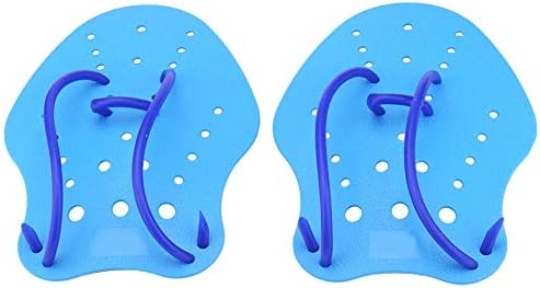 Fsskgxx 1Pair/Set Hand Training Adjustable PVC Paddles Fin Water Sport Diving Swimming Web for Children(S/M) and Audlt (L)
