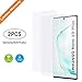 Note 10 Plus Screen Protector for Galaxy Note 10 Plus Tempered Glass 2 Pack Anti-Scratch Anti- Bubble Lifetime Replacement Note 10+ Screen Protectort