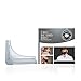 Beard Bro Beard Shaping Tool for Lines and Symmetry, Gray