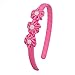 7Rainbows Boutique Triple Satin Flowers with Pearls Headbands for Girls (FS068)