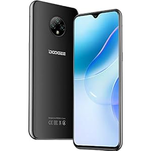 4G-Smartphone-DOOGEE-X95-Pro-2021-Android-10-Phone-Dual-SIM-Mobile-Phone-Unlocked-4GB-32GB-Quad-Core-652-inches-Full-Screen-4350mAh-Battery-13MP-5MP-Triple-Camera-BT50-Face-ID-Black DOOGEE X95 Pro Mobile Phones SIM Free Unlocked, 4GB RAM 32GB ROM, 6.52'' HD+ Display, 4350mAh Big Battery, 13MP Triple…