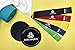 Core Sliders and Resistance Bands, 2 Gliding Discs, 5 Resistance Loop Bands, Strengthen Core, Legs, Glutes, Ab Workout, Portable Gym, Lightweight, Low-Impact