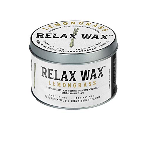 Relax Wax Aroma Therapy Candle (LEMONGRASS)