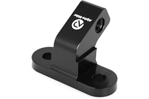 motoparty Steering Rack Riser Raiser Tie Rod for Honda Integra DC5 2002-2006 for Honda Civic EP3 2001-2005 for Honda Acura RSX 2002-2006 - Black