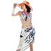 HDE Women's Sarong Scarf Bikini Cover Up Pareo Swimsuit Beach Wrap