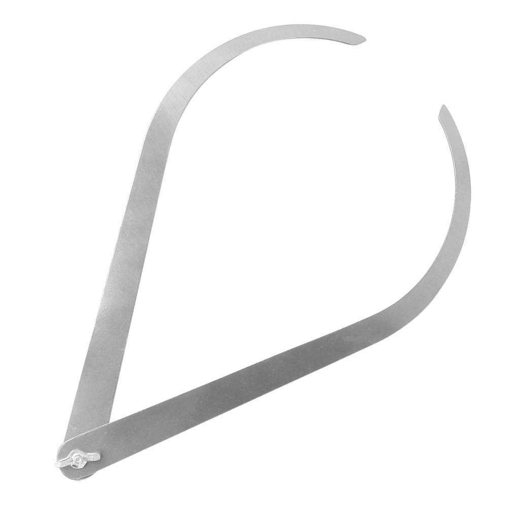 Pottery Calipers, 10 Inch Stainless Steel Bent Leg CaliperPottery Clay Ceramic Measuring Tool for Clay Sculpture Ceramic Tools