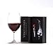 VinoEssenza Wine Aerator Pourer Set with Real Wood Wine Stopper
