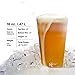 Silipint Silicone Pint Glass, Patented, BPA-Free, Shatter-proof, Unbreakable Silicone Cup Drinkware (Single, Frosted White)