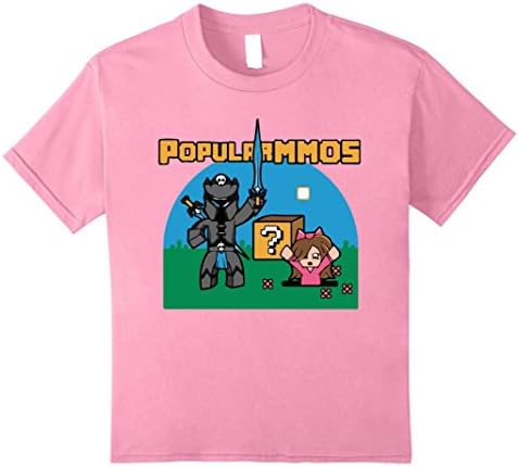 unisex-child Popularmmos - Gaming With Jen Shirt 2017 10 Pink