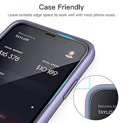 JETech Full Coverage Screen Protector for iPhone
