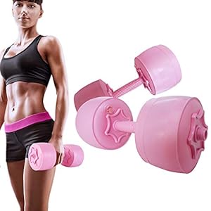Travel Weights Water Filled Dumbbells Set for Man & Women, Adjustable Free Water Dumbbells Up to 22~45Lbs for Exercise Fitness Weightlifting Training.
