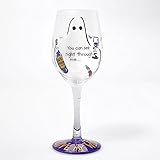 Enesco Lolita Wine Glass You Can See Wine_Glass 9 In