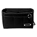 Purse Organizer Insert | Felt Insert Handbag Organizer For Women Bag | Bag Organizer Insert With Multi Storage Options | Fits Neverfull - Speedy & Tote Bags | Black |