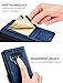 KILINO Galaxy Note 9 Wallet Case [S-Pen Fully Compatible] [PU Leather] [Soft TPU] [RFID Blocking] [Shock-Absorbent Bumper] [Card Slots] [Kickstand] Flip Folio Cover for Samsung Galaxy Note9 - Blue