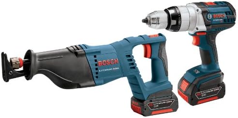 Bosch Clpk201 181 18 Volt Lithium Ion 2 Tool Combo Kit 1 2 Inch