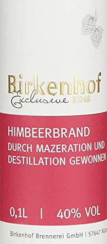 BIRKENHOF Brennerei | Himbeerbrand d.M.u.D. | (1 x 0,1l ) - 40 % vol. – Bild 4