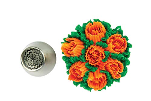 silikomart Flower Tube 38 – Box in Stainless Steel for Sac è Poche 25 mm