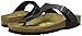 Birkenstock Gizeh Birko-Flor Black Birko-Flor 38 (US Women's 7-7.5) Regular
