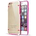 Lookatool for iPhone 6 Plus Glow TPU Rubber Gel Ultra Thin Clear Case Cover Hot Pink