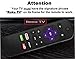 【OEM】 Replacement Remote for RokuTV, Compatible with TCL/Hisense/Sharp/Hitachi/ONN/Element/LG/Sanyo/JVC/Westinghouse/Magnavox Built-in ROKU Smart TVthumb 1