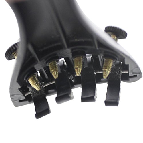 image for D DOLITY Alloy Violin Tailpiece Violin Tail Gut Cord for 3/4 4/4 Violi