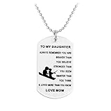 Yesido. Father and Son, Father and Daughter, Mother and Daughter, Stainless Steel Necklace