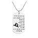 Yesido. Father and Son, Father and Daughter, Mother and Daughter, Stainless Steel Necklace
