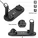 Wireless Charger 3 in 1 Wireless Charging Stand Apple Watch Fast Charging Station QI Wireless Charging Station Placement for Airpods Compatible with iPhone Xs XS MAX XR X 8 8Plus AirPods Apple Watch