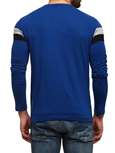 gritstones men's plain slim fit t-shirt