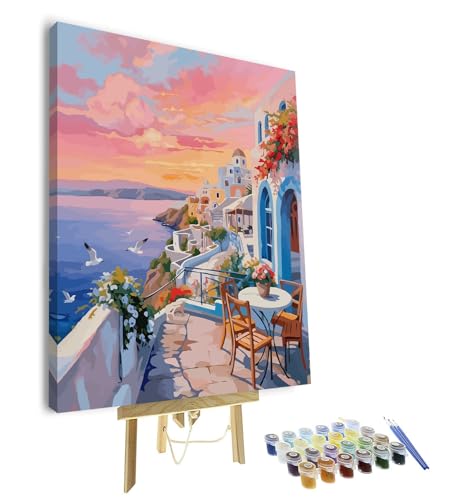 Seaside Town(Framed)