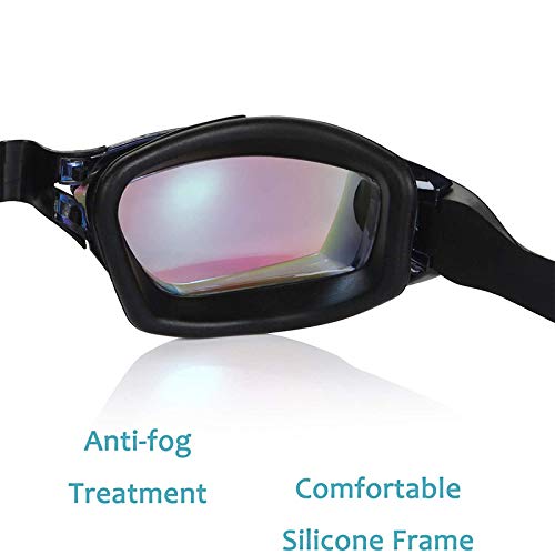 Faraone4w Lunettes de natation Hd imperméables anti-buée Hommes et Femmes Lunettes de natation, 36005TJDRZNG4L, 2