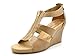 TOETOS SOLSOFT New Women's Casual Open Toes Mid Heels Platform Wedges Summer Sandals