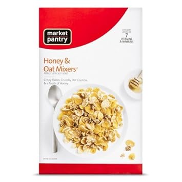 Amazon Com Market Pantry Cereal Honey Oat Mixers 18 Oz Grocery